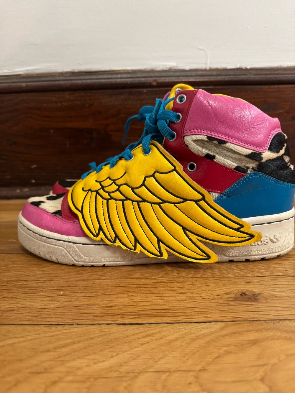 Adidas Jeremy Scott pony hair